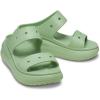 Crocs Unisex Adult Classic Crush Sandals(Fair Green)