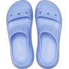 Crocs Unisex Adult Classic Crush Sandals(Moon Jelly)