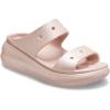 Crocs Unisex Adult Classic Crush Sandals(Pink Clay Simmer)