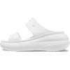 Crocs Unisex Adult Classic Crush Sandals(White)
