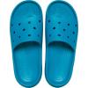Crocs Unisex Adult Classic Geometric V2 Slides(Turbo Teal)