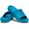 Crocs Unisex Adult Classic Geometric V2 Slides(Turbo Teal)