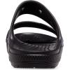 Crocs Unisex Adult Classic Two-strap Slide Sandals(Black/Multi Glitter)