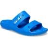 Crocs Unisex Adult Classic Two-strap Slide Sandals(Blue Bolt)