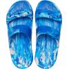 Crocs Unisex Adult Classic Two-strap Slide Sandals(Blue Bolt/Multi)