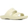 Crocs Unisex Adult Classic Two-strap Slide Sandals(Bone)