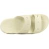 Crocs Unisex Adult Classic Two-strap Slide Sandals(Bone)