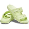 Crocs Unisex Adult Classic Two-strap Slide Sandals(Celery)