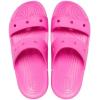Crocs Unisex Adult Classic Two-strap Slide Sandals(Electric Pink)