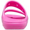 Crocs Unisex Adult Classic Two-strap Slide Sandals(Electric Pink)
