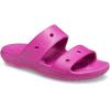 Crocs Unisex Adult Classic Two-strap Slide Sandals(Fuchsia Fun)