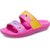 Crocs Unisex Adult Classic Two-strap Slide Sandals(Juice/Multi Ombre)