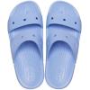 Crocs Unisex Adult Classic Two-strap Slide Sandals(Moon Jelly)