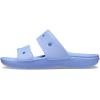 Crocs Unisex Adult Classic Two-strap Slide Sandals(Moon Jelly)