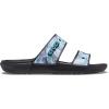 Crocs Unisex Adult Classic Two-strap Slide Sandals(Multi/Black)