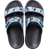 Crocs Unisex Adult Classic Two-strap Slide Sandals(Multi/Black)
