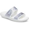 Crocs Unisex Adult Classic Two-strap Slide Sandals(Multi/Glitter Unicorn)