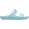 Crocs Unisex Adult Classic Two-strap Slide Sandals(Pure Water)
