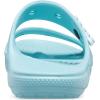 Crocs Unisex Adult Classic Two-strap Slide Sandals(Pure Water)
