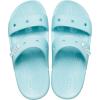 Crocs Unisex Adult Classic Two-strap Slide Sandals(Pure Water)