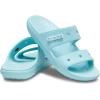 Crocs Unisex Adult Classic Two-strap Slide Sandals(Pure Water)
