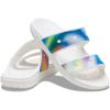 Crocs Unisex Adult Classic Two-strap Slide Sandals(Solar Rainbow)
