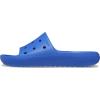 Crocs Unisex Adult Classic V2 Slides(Blue Bolt)