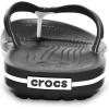 Crocs Unisex Adult Crocband Flip Flop Sandals(Black)