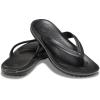 Crocs Unisex Adult Crocband Flip Flop Sandals(Black Slate Grey)
