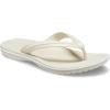 Crocs Unisex Adult Crocband Flip Flop Sandals(Bone)