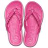 Crocs Unisex Adult Crocband Flip Flop Sandals(Paradise Pink/White)