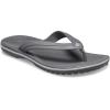 Crocs Unisex Adult Crocband Flip Flop Sandals(Slate Grey/Smoke)
