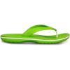 Crocs Unisex Adult Crocband Flip Flop Sandals(Volt Green/White)