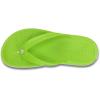 Crocs Unisex Adult Crocband Flip Flop Sandals(Volt Green/White)