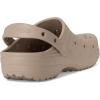 Crocs Unisex Adult Floral Classic Clogs(Taupe)