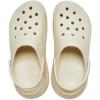 Crocs Unisex Adult Mega Crush Clogs(Bone)