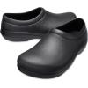Crocs Unisex Adult On The Clock Slip Resistant Clogs(Black)