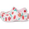 Crocs Unisex Child Littles Clogs, Infant and Baby Shoes for Girls and Boys(Pink Milk/Cherries)