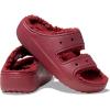 Crocs Unisex Classic Cozzzy Sandal(Garnet)