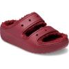 Crocs Unisex Classic Cozzzy Sandal(Garnet)