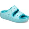 Crocs Unisex Classic Cozzzy Sandal(Pure Water)