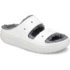 Crocs Unisex Classic Cozzzy Sandal(White)