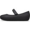 Crocs Unisex-Adult Brooklyn Flat K Stucco(Black)