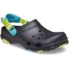 Crocs Unisex-Adult Classic All Terrain Clogs(Black/Multi)