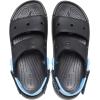 Crocs Unisex-Adult Classic All Terrain Sandals(Black/Oxygen)