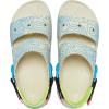 Crocs Unisex-Adult Classic All Terrain Sandals(Bone/Multi Topgraphic)