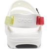 Crocs Unisex-Adult Classic All Terrain Sandals(White/Multi)