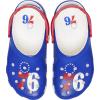 Crocs Unisex-Adult Classic Collegiate Clogs(Philiadelphia 76ers)