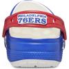 Crocs Unisex-Adult Classic Collegiate Clogs(Philiadelphia 76ers)