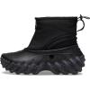 Crocs Unisex-Adult, Echo Boots(Black/Z Shield)